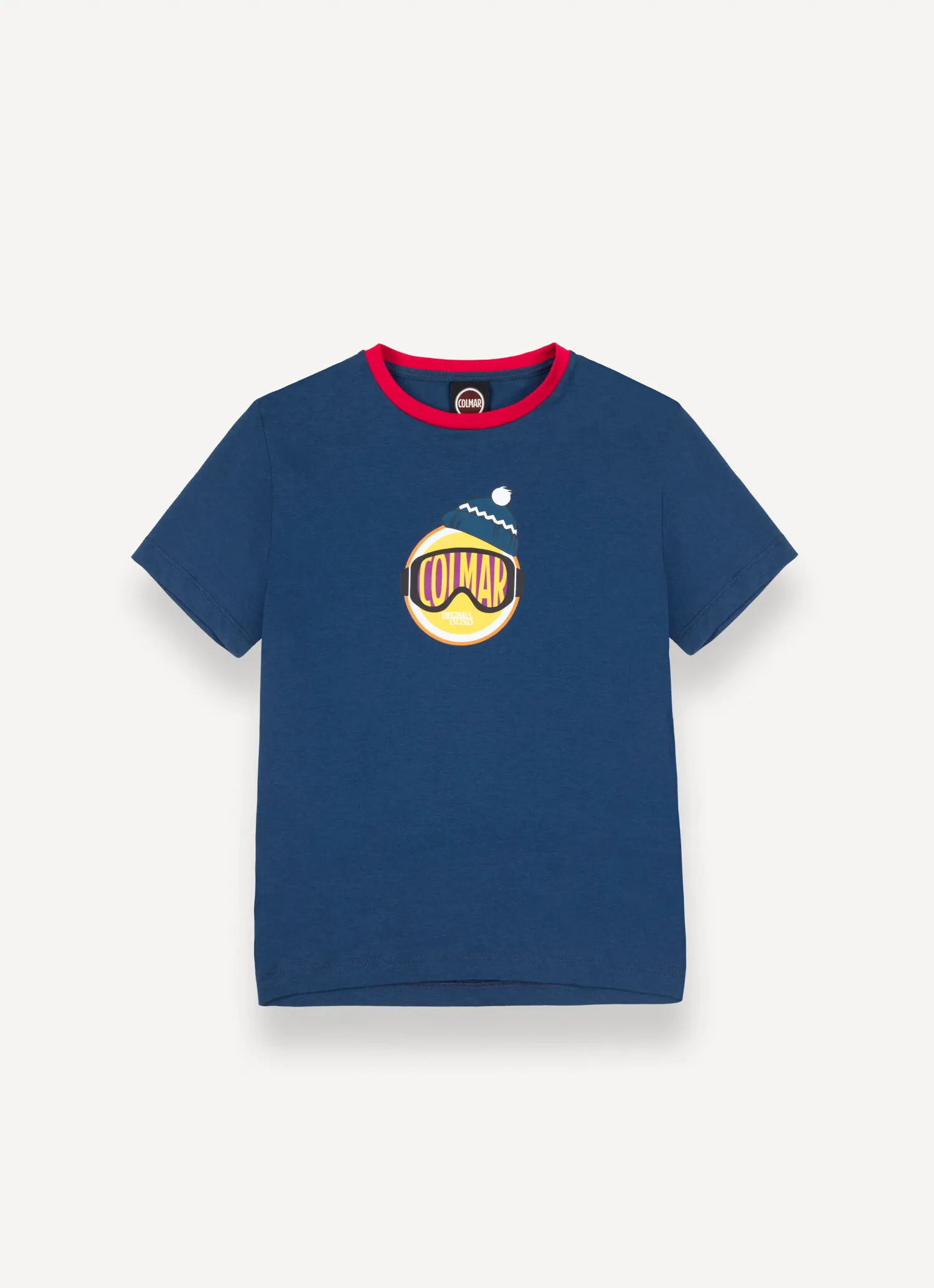 Camiseta con logo 100% algodón