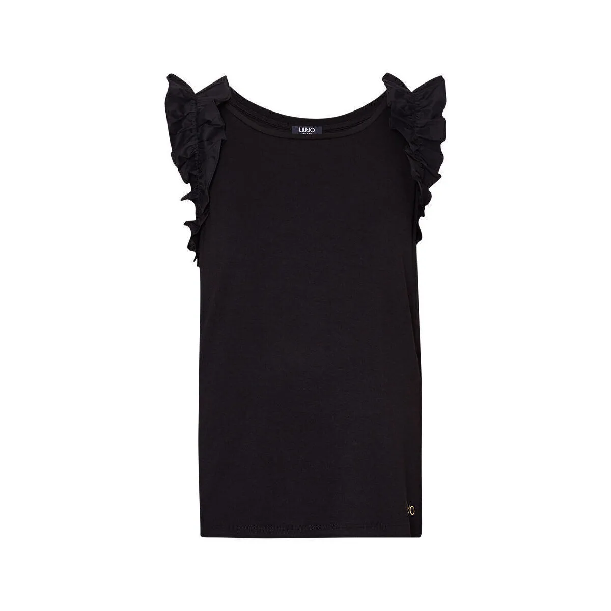 Camiseta con volantes