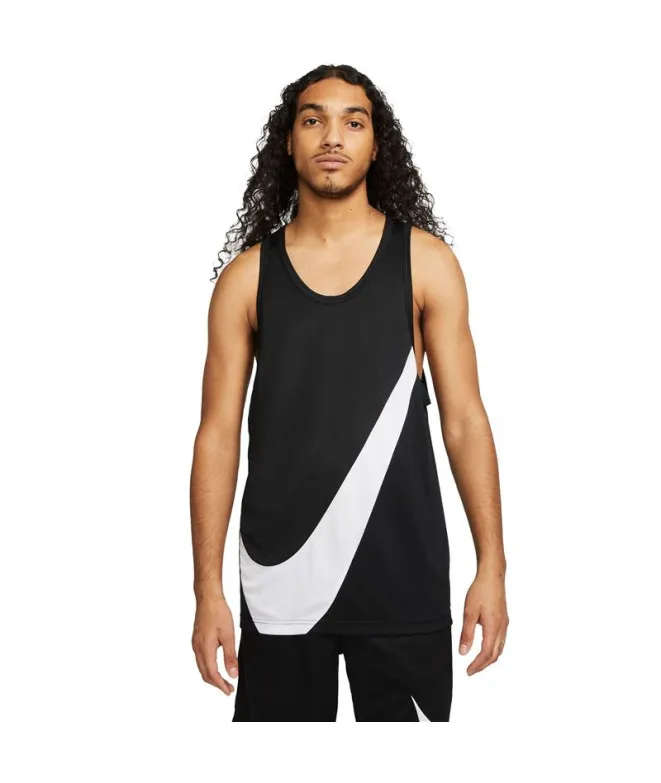 CAMISETA DE BALONCESTO NIKE DRIFIT HOMBRE BLACK