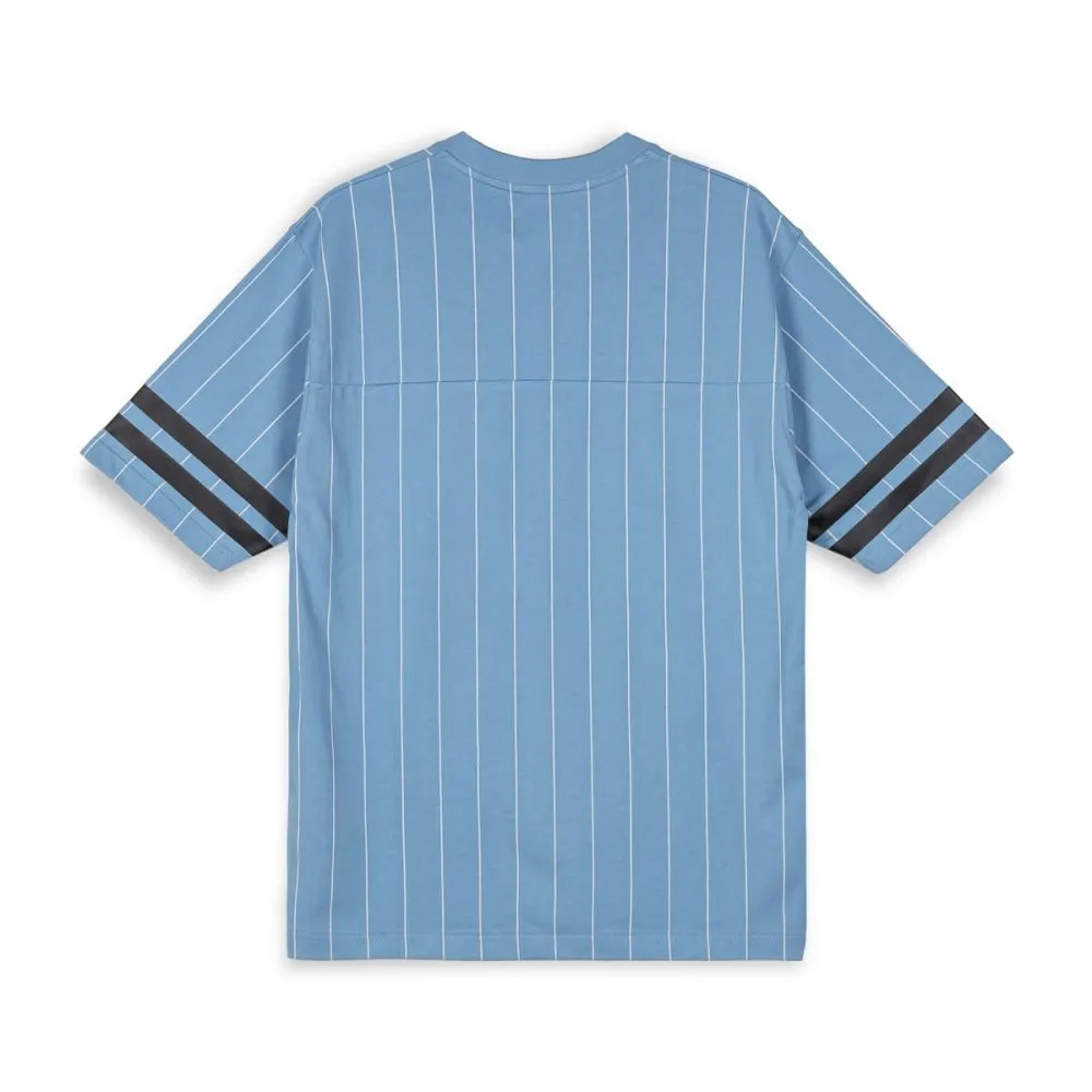 CAMISETA DE FOOTBALL GRIMEY CAUSING PANIC HEAVYWEIGHT  BLUE | SS24