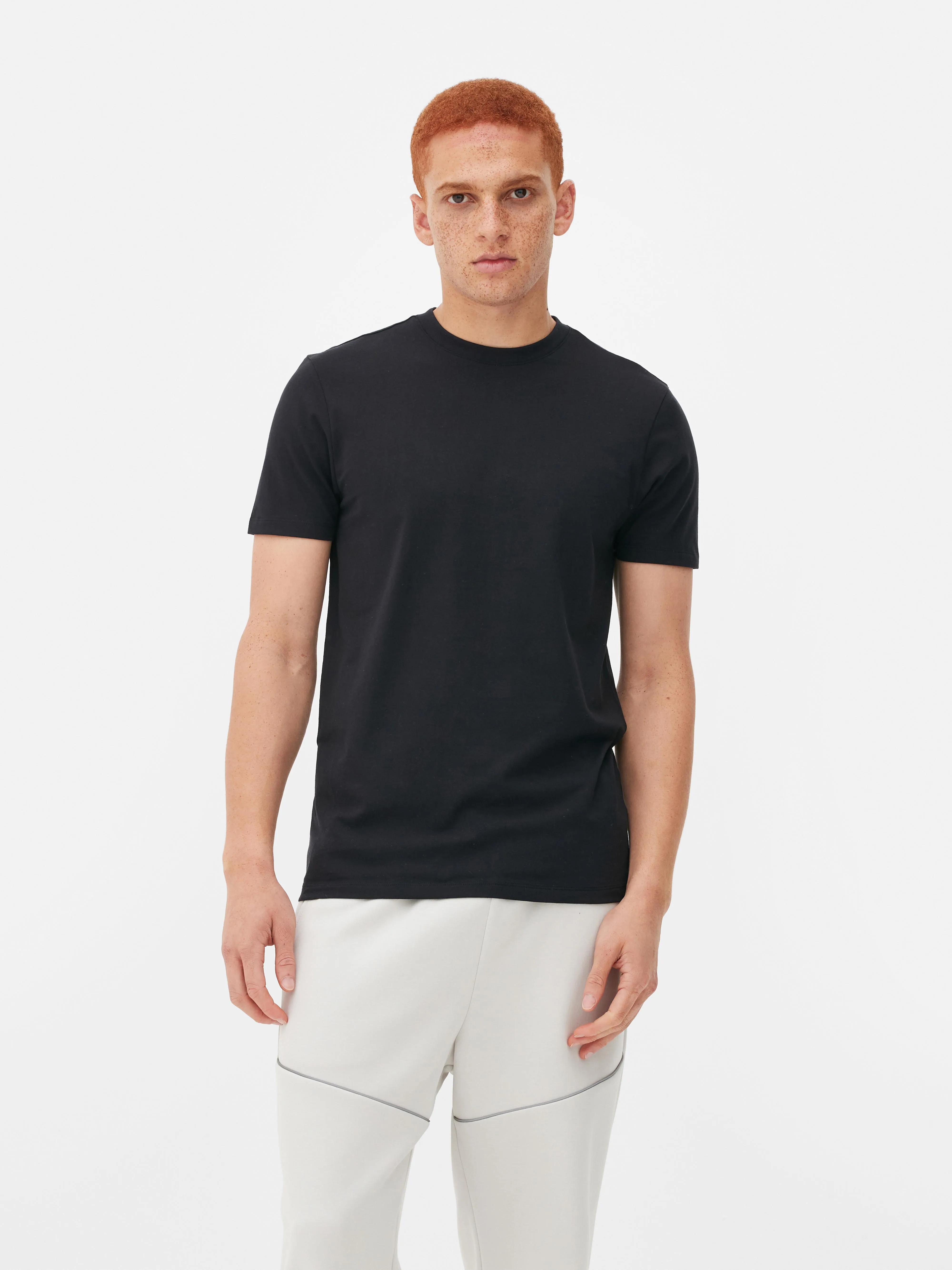 Camiseta de manga corta con corte estándar
