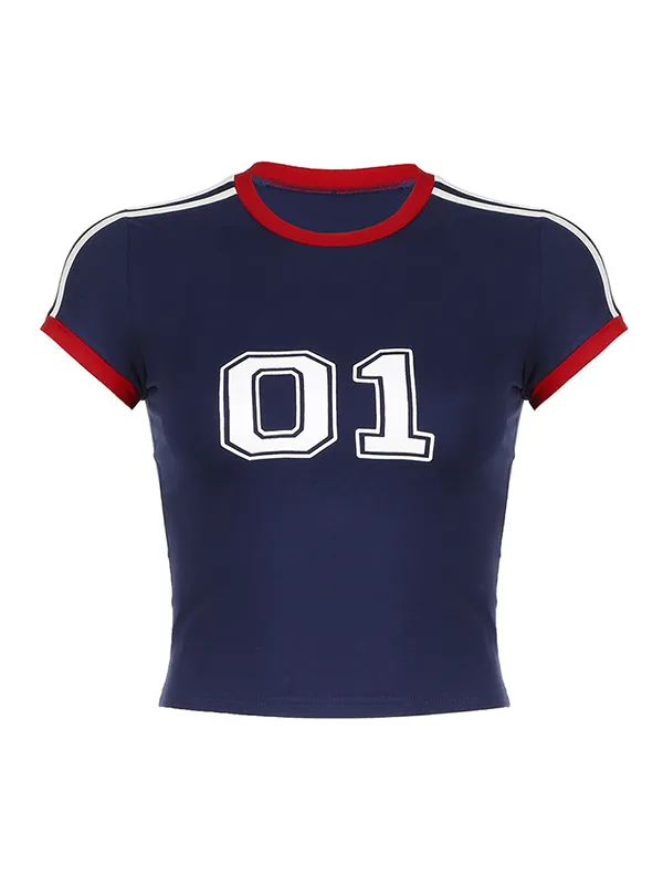Camiseta de manga corta con estampado digital Street