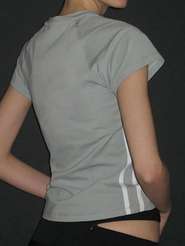 Camiseta de manga corta con estampado digital