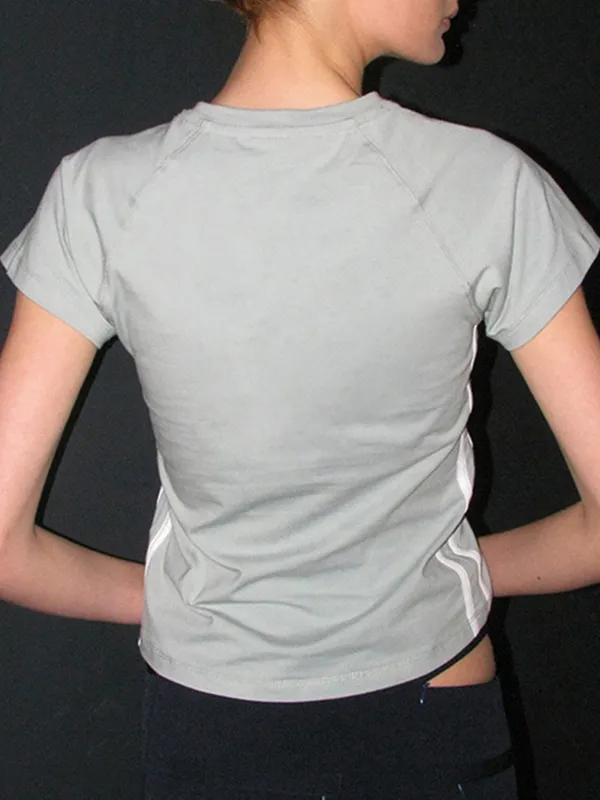 Camiseta de manga corta con estampado digital