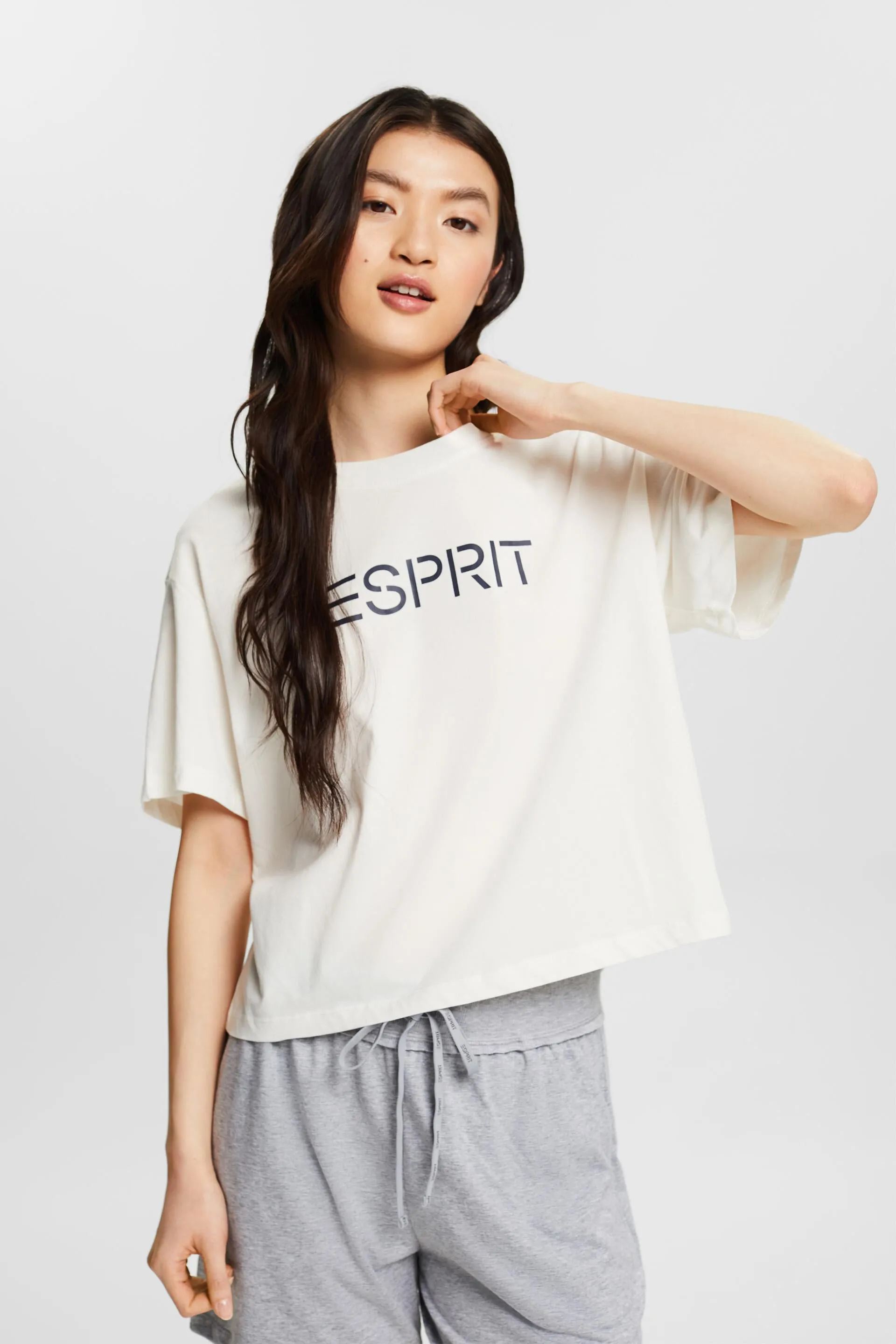Camiseta de pijama con logotipo