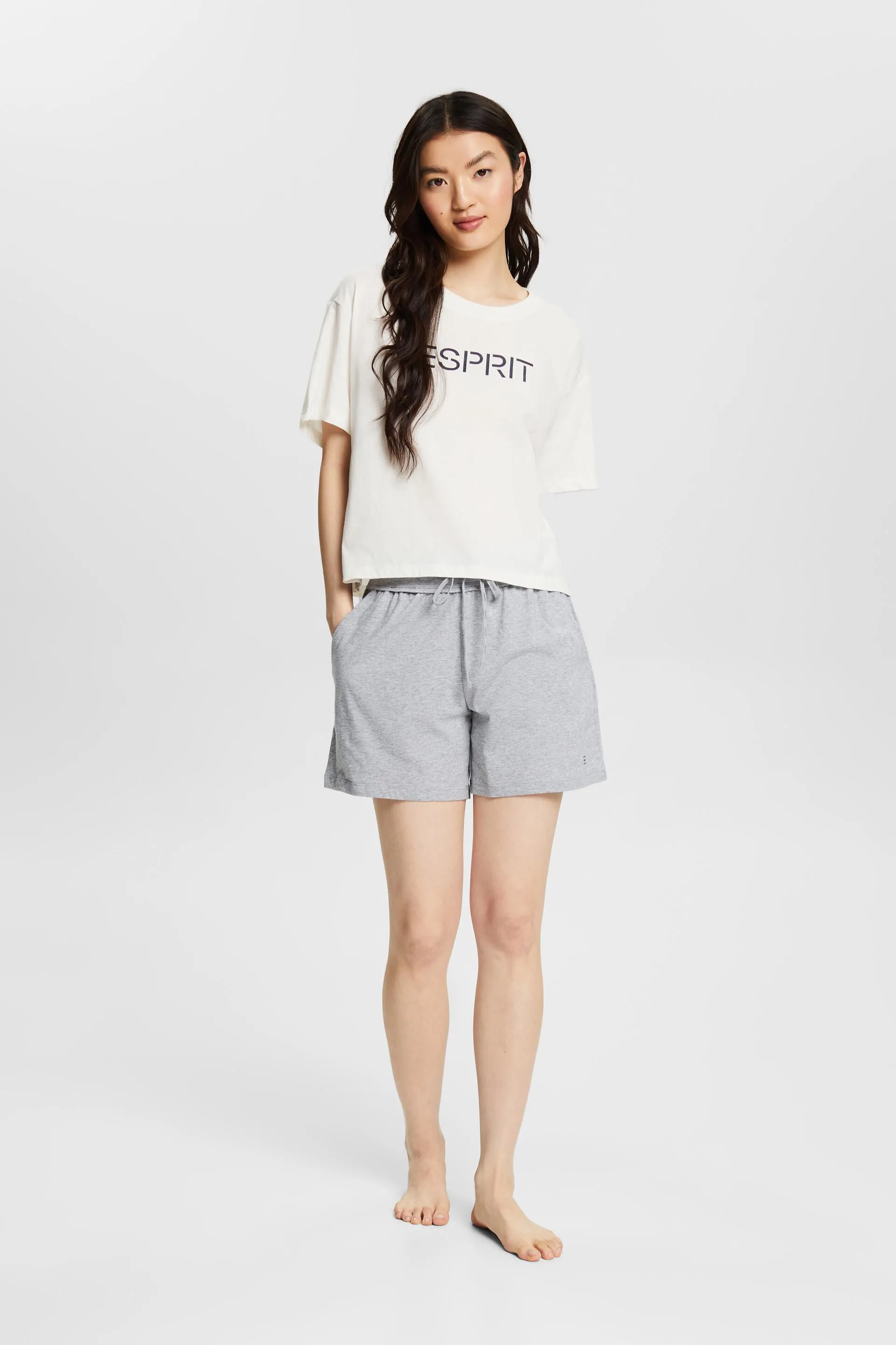 Camiseta de pijama con logotipo