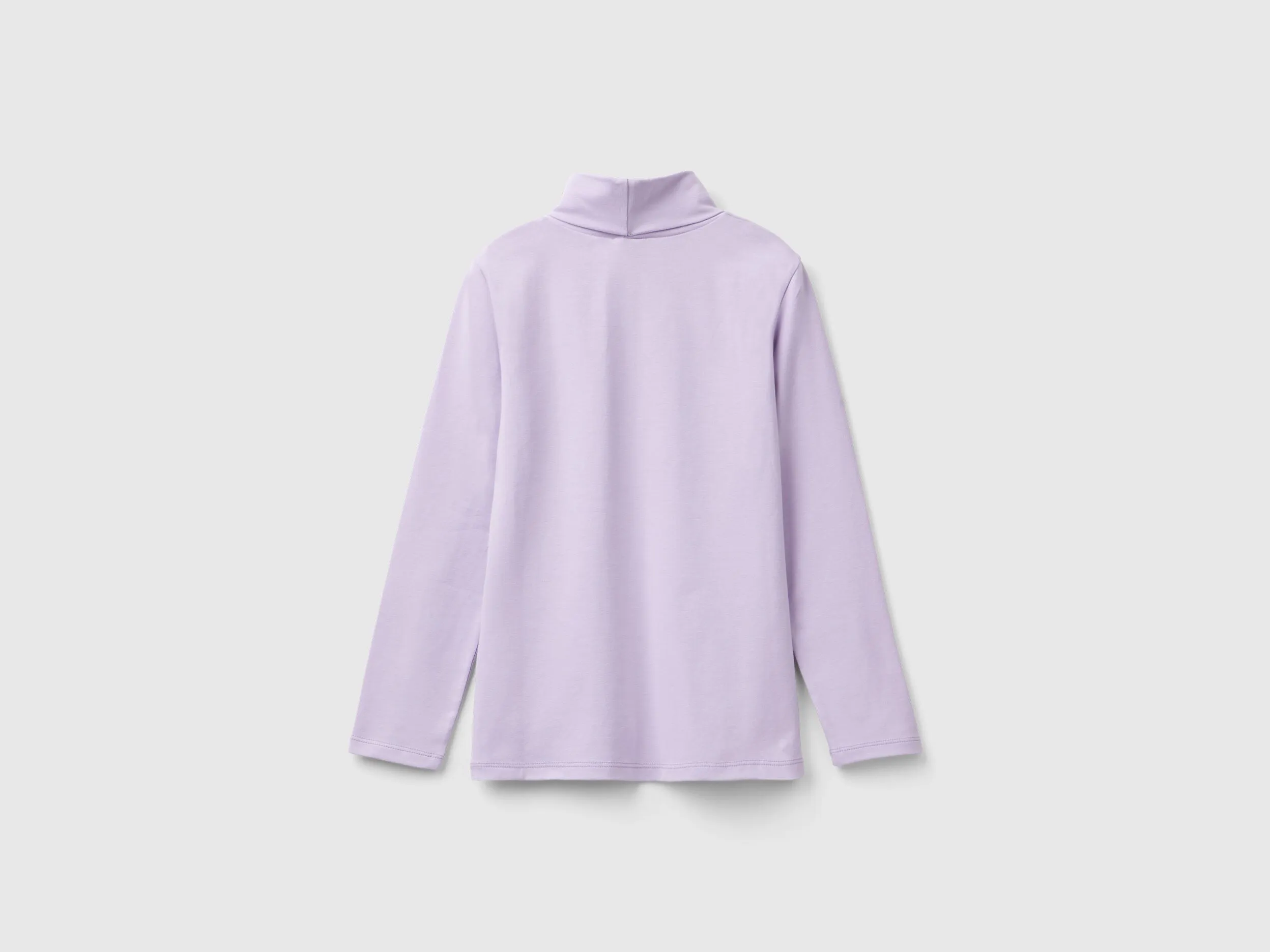 Camiseta elástica de cuello alto