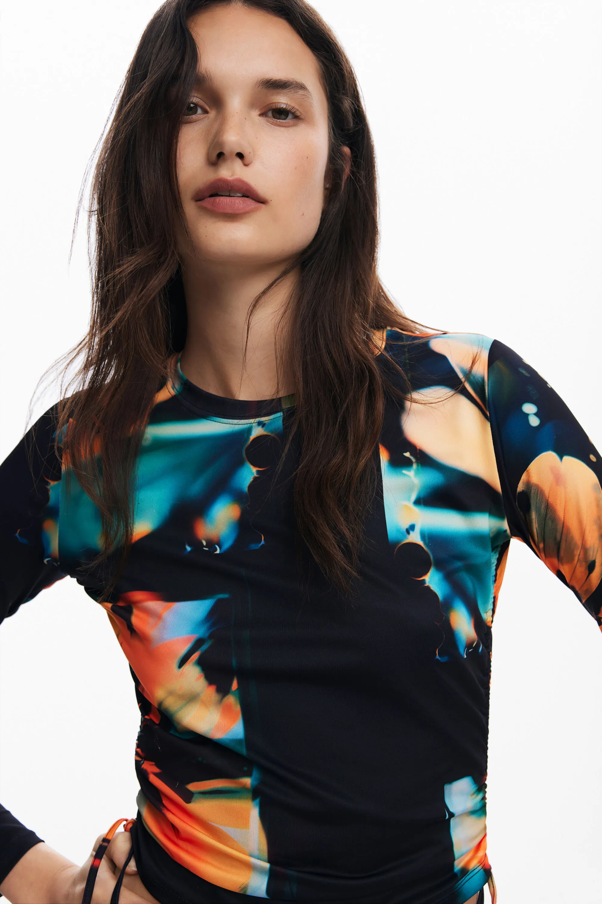 Camiseta flores