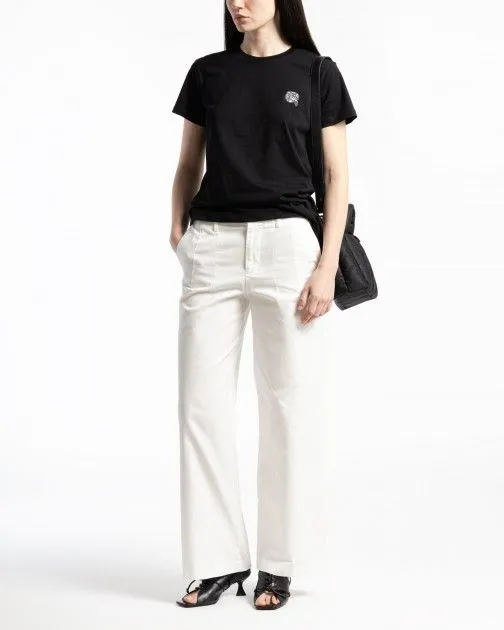 Camiseta Karl Lagerfeld 240W1722 Negro