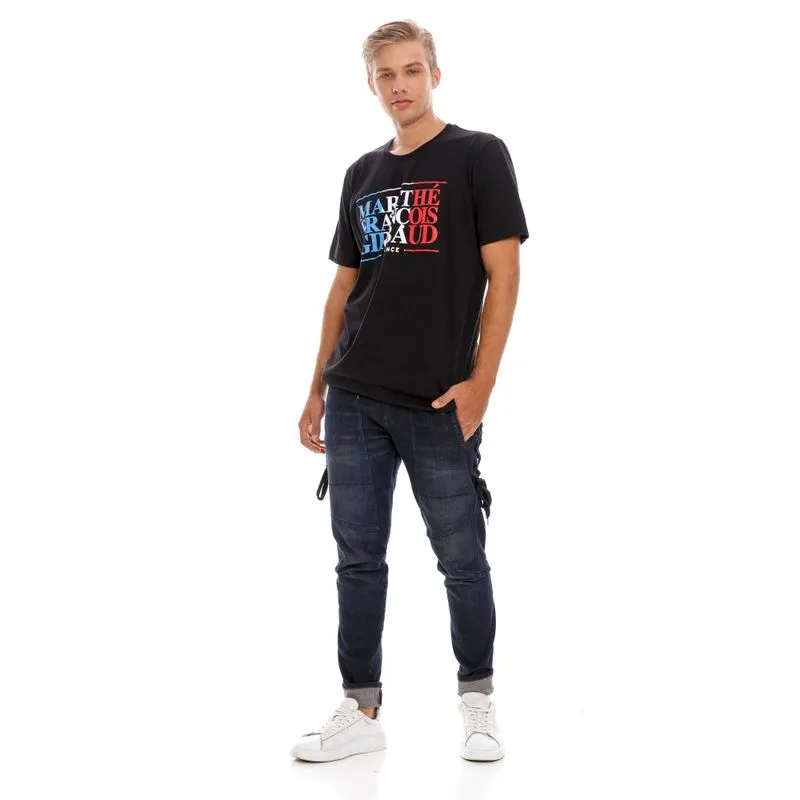 Camiseta Manga Corta Para Hombre