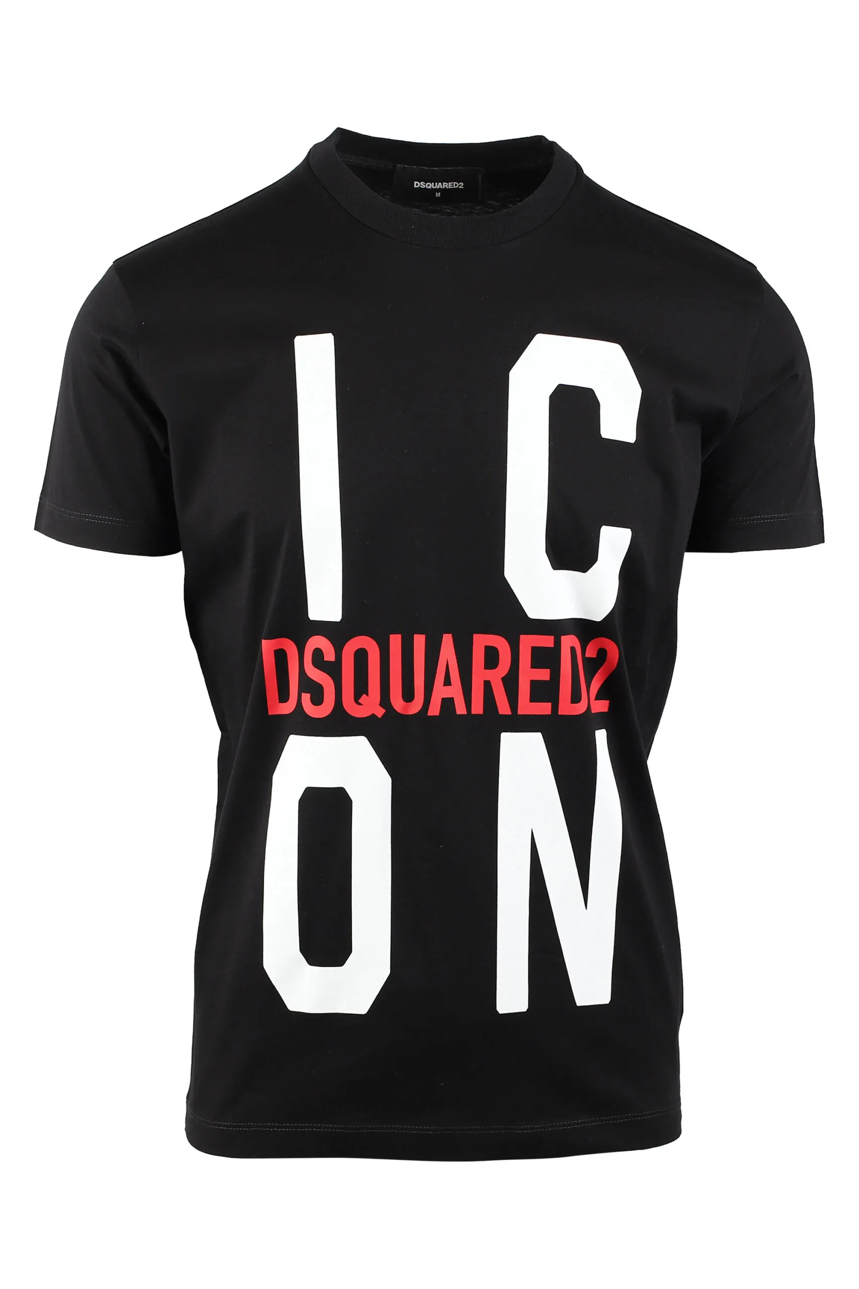 Camiseta negra con maxilogo 