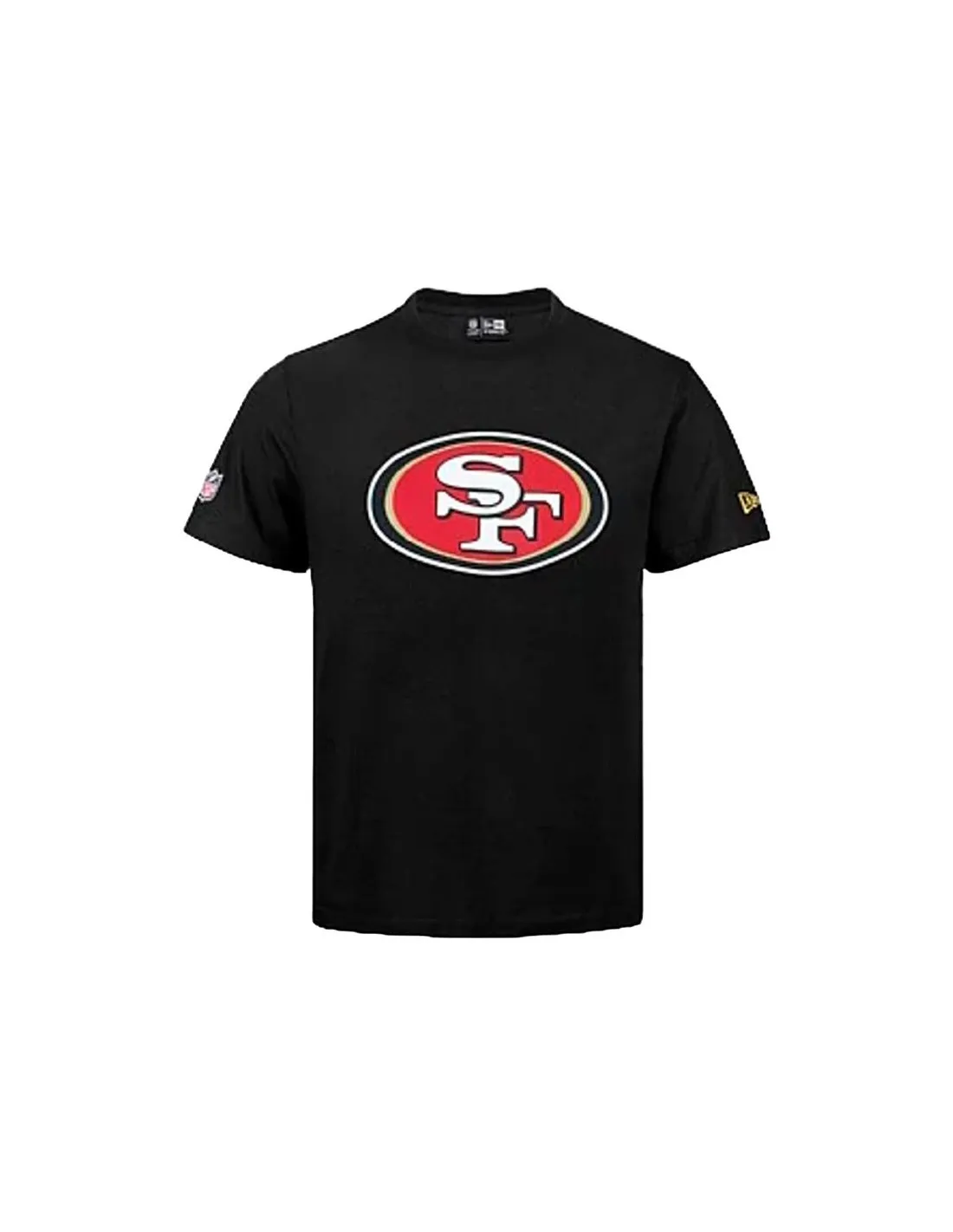 Camiseta New Era regular San Francisco 49ers NFL Hombre Negro