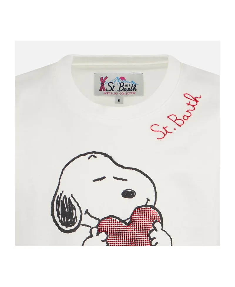 Camiseta Niña MC2 SAINT BARTH Snoopy Peanuts Special Edition