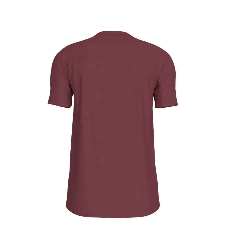 Camiseta Slim con logo lila