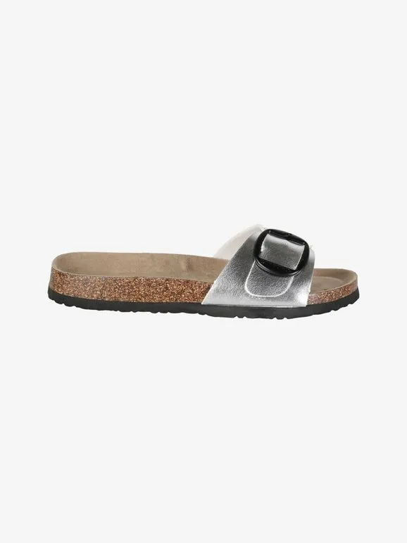 Canguro Zapatillas de mujer con hebilla.