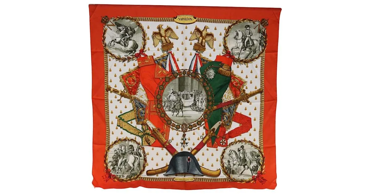 Carré 90 de Hermès Naranja 