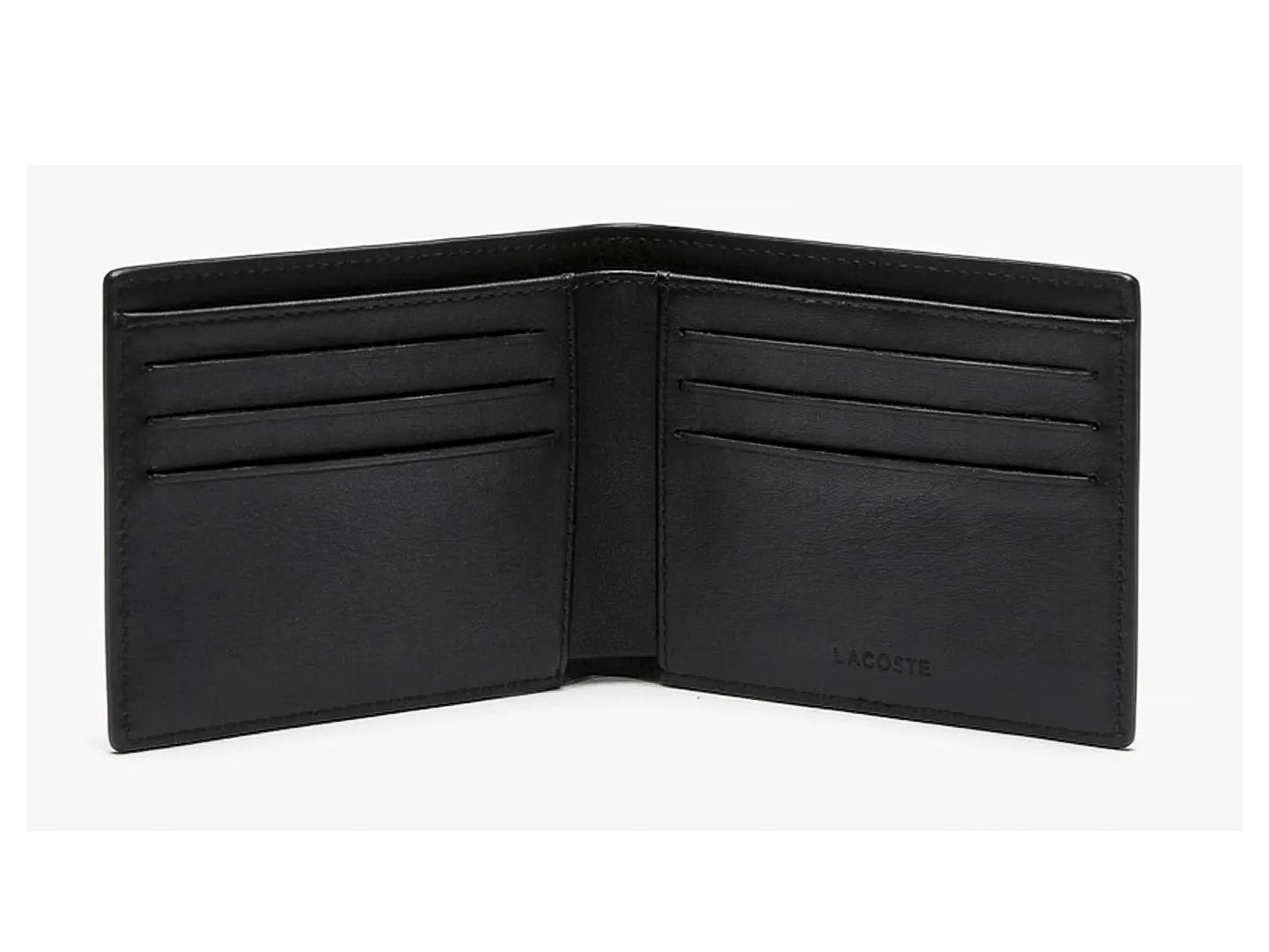 Cartera Lacoste Nh4215 Color Negro