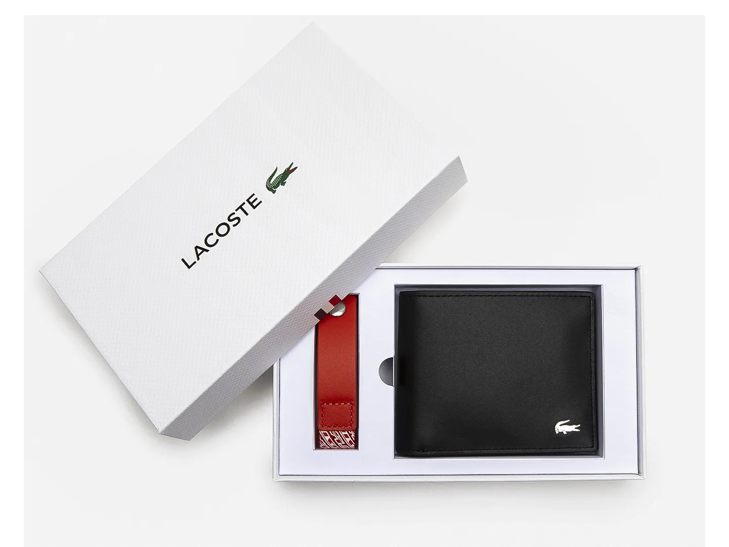 Cartera Lacoste Nh4215 Color Negro