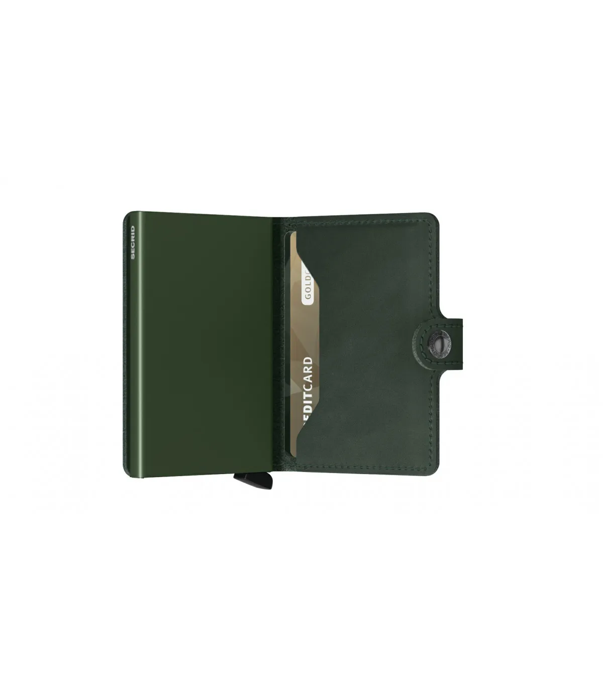 CARTERA SECRID MINIWALLET ORIGINAL GREEN  MGREEN