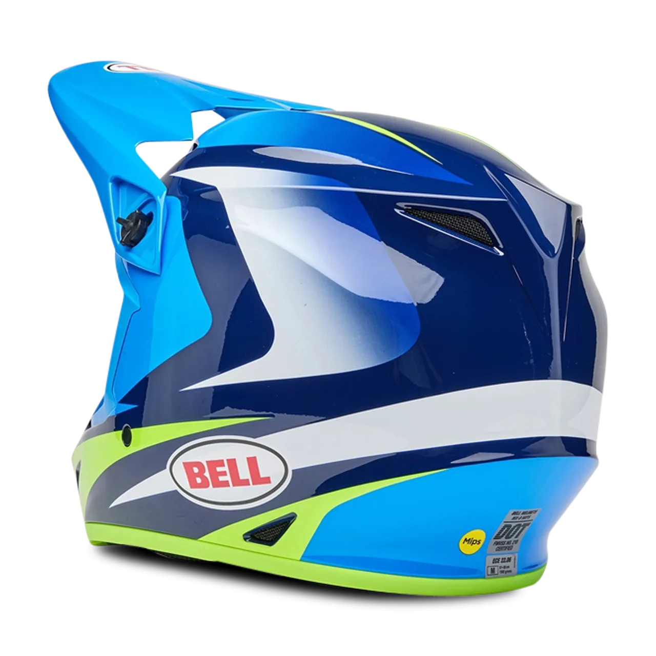 CASCO DE CROSS BELL MX9 MIPS AZUL
