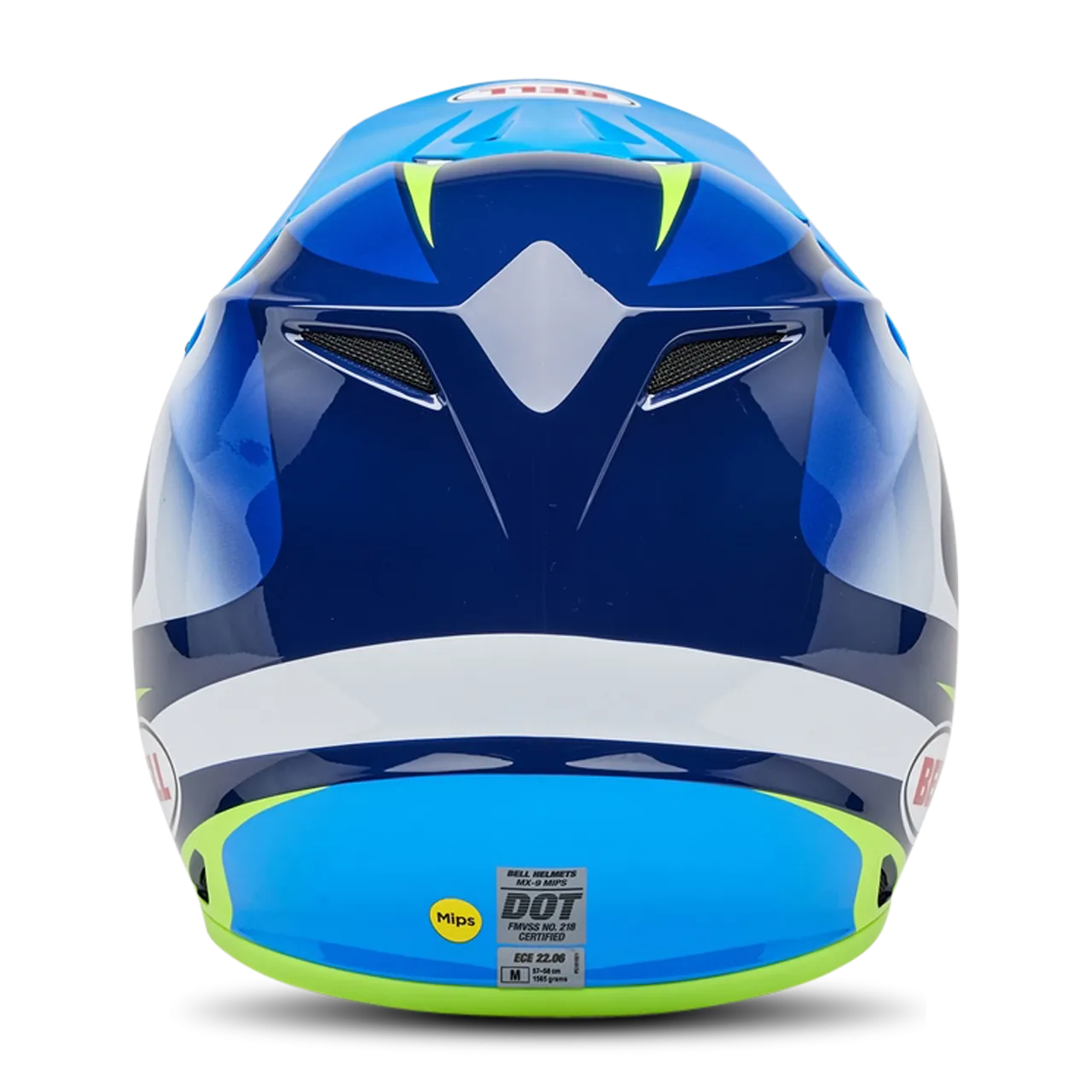 CASCO DE CROSS BELL MX9 MIPS AZUL