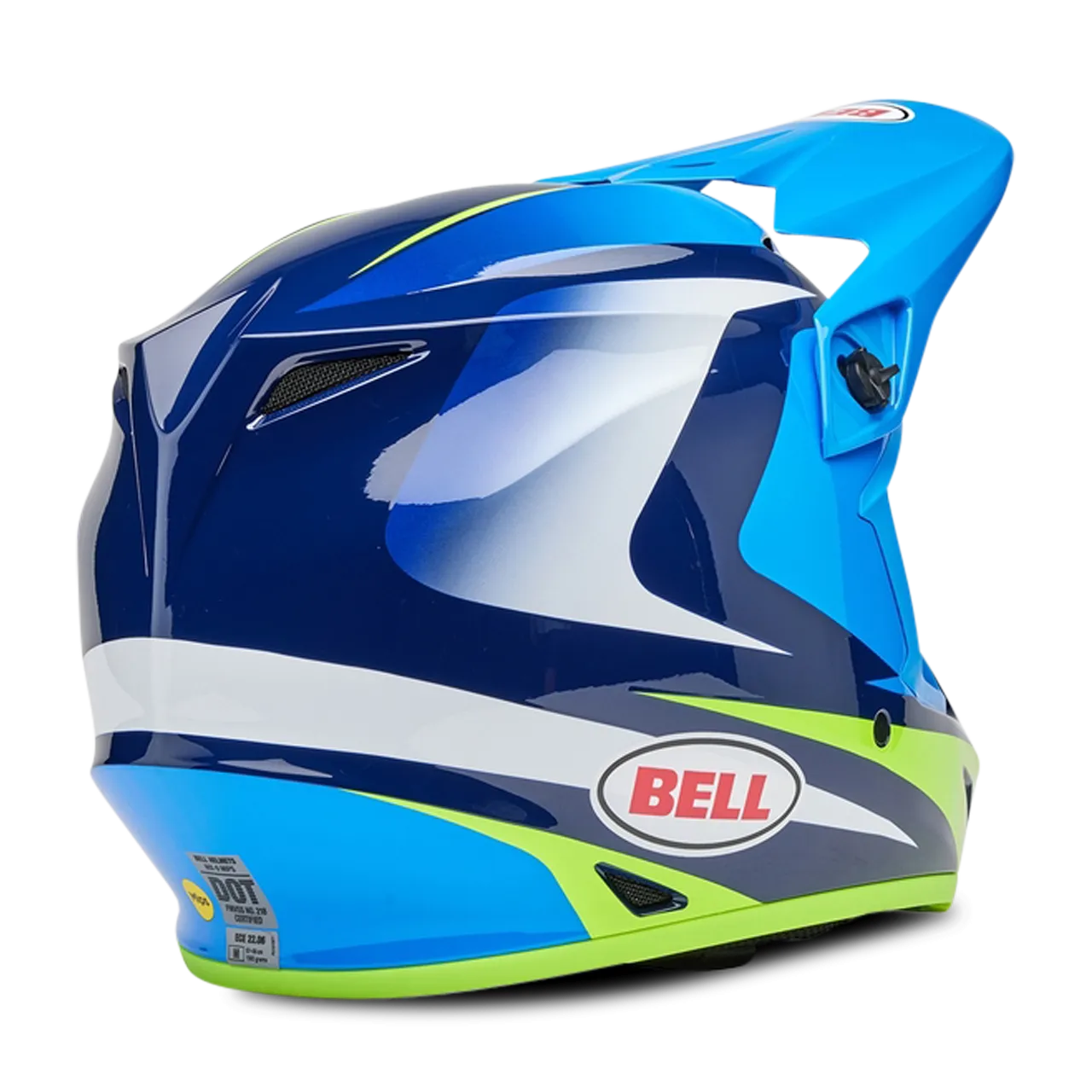 CASCO DE CROSS BELL MX9 MIPS AZUL