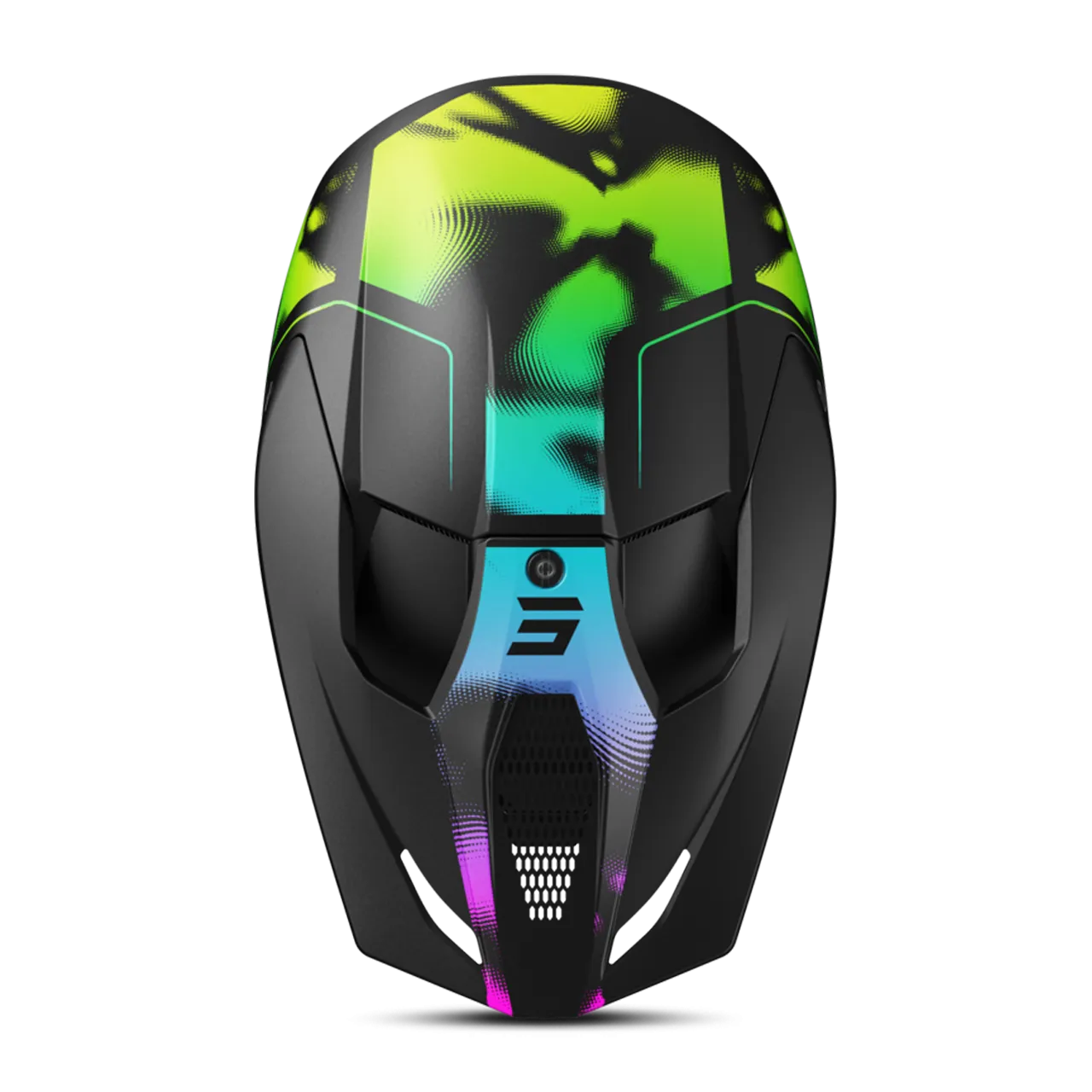 Casco de Cross Shot Race Nitro Negro Mate