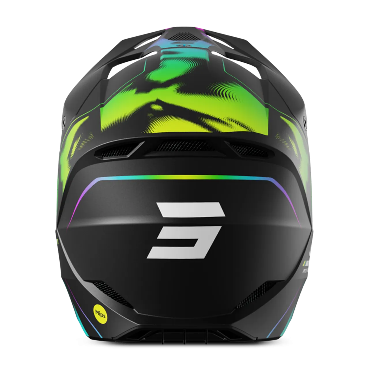 Casco de Cross Shot Race Nitro Negro Mate