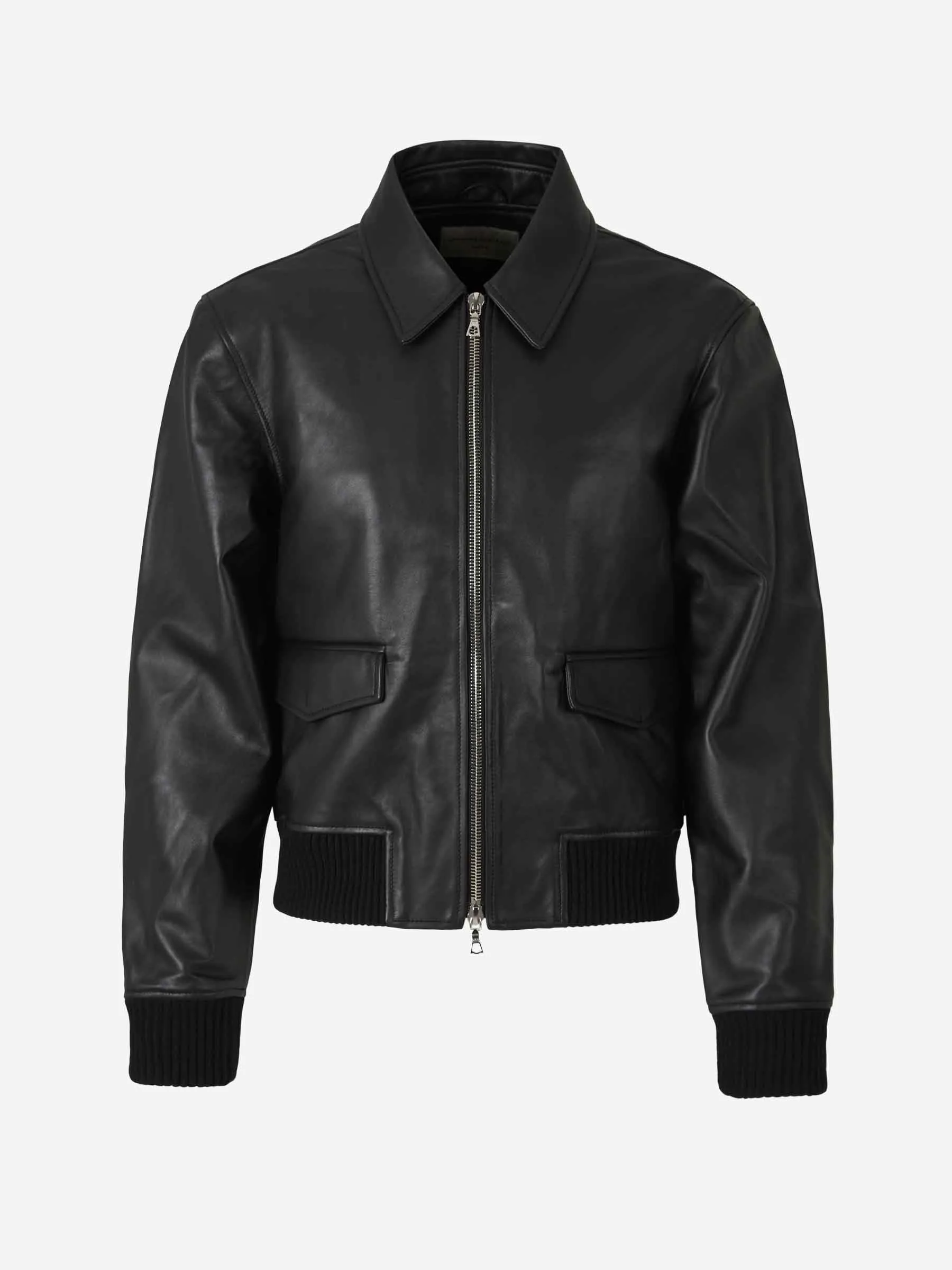 Cazadora Bomber Piel