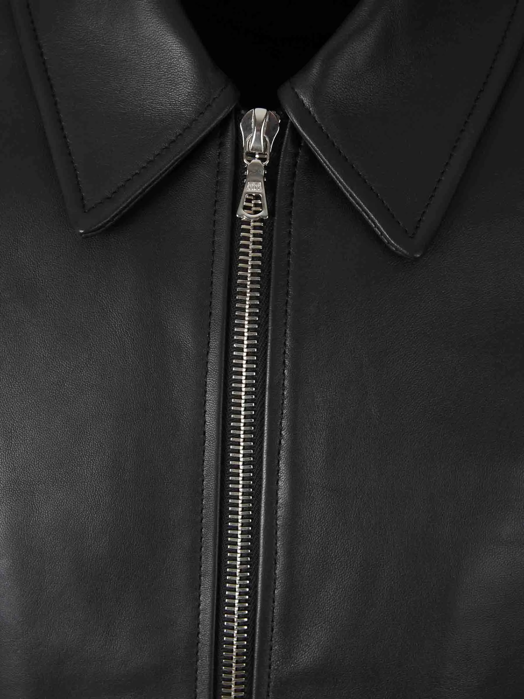 Cazadora Bomber Piel