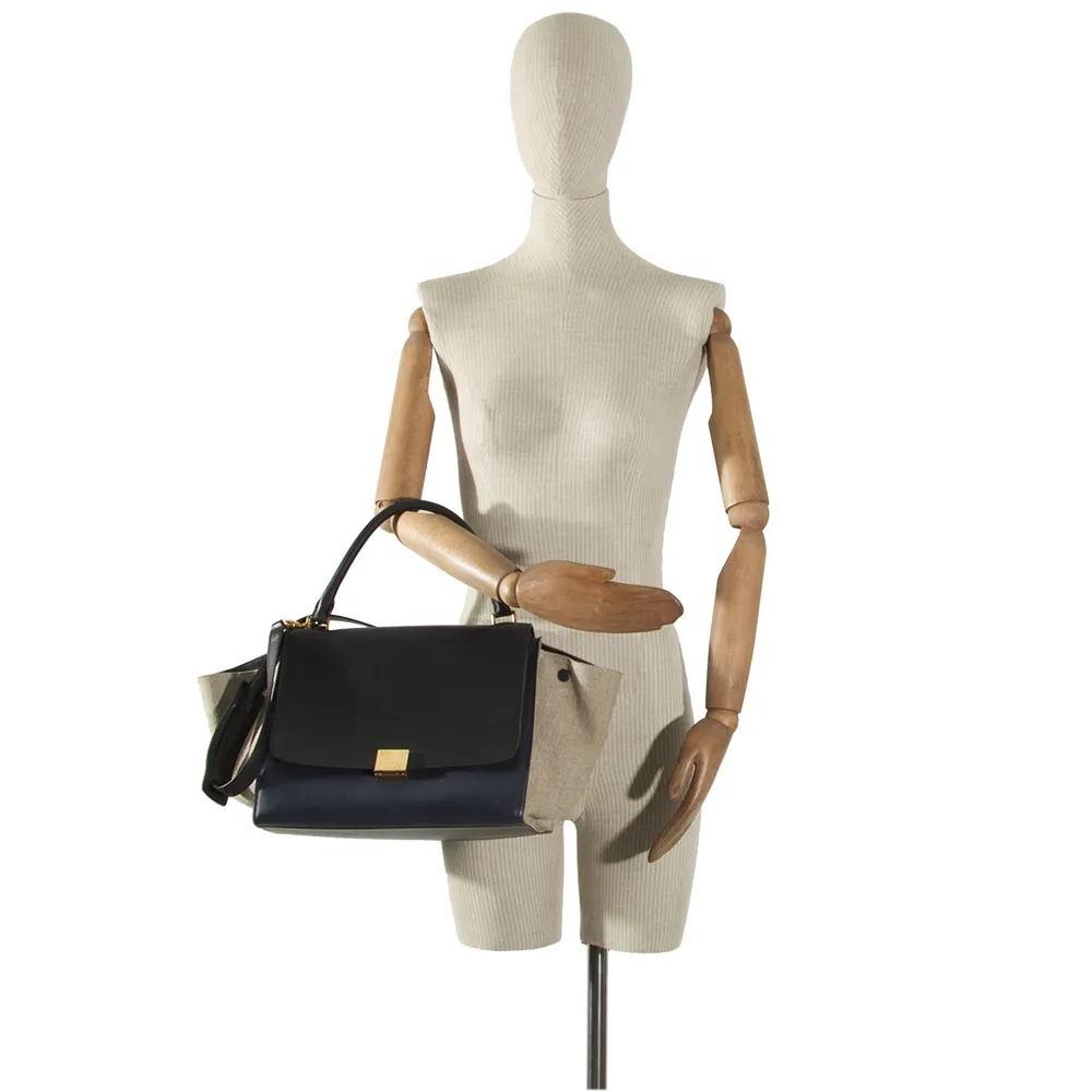 Celine Trapeze Medium Tricolor