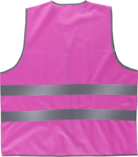 Chaleco con cierre adaptable de velcro Rosa Fucsia