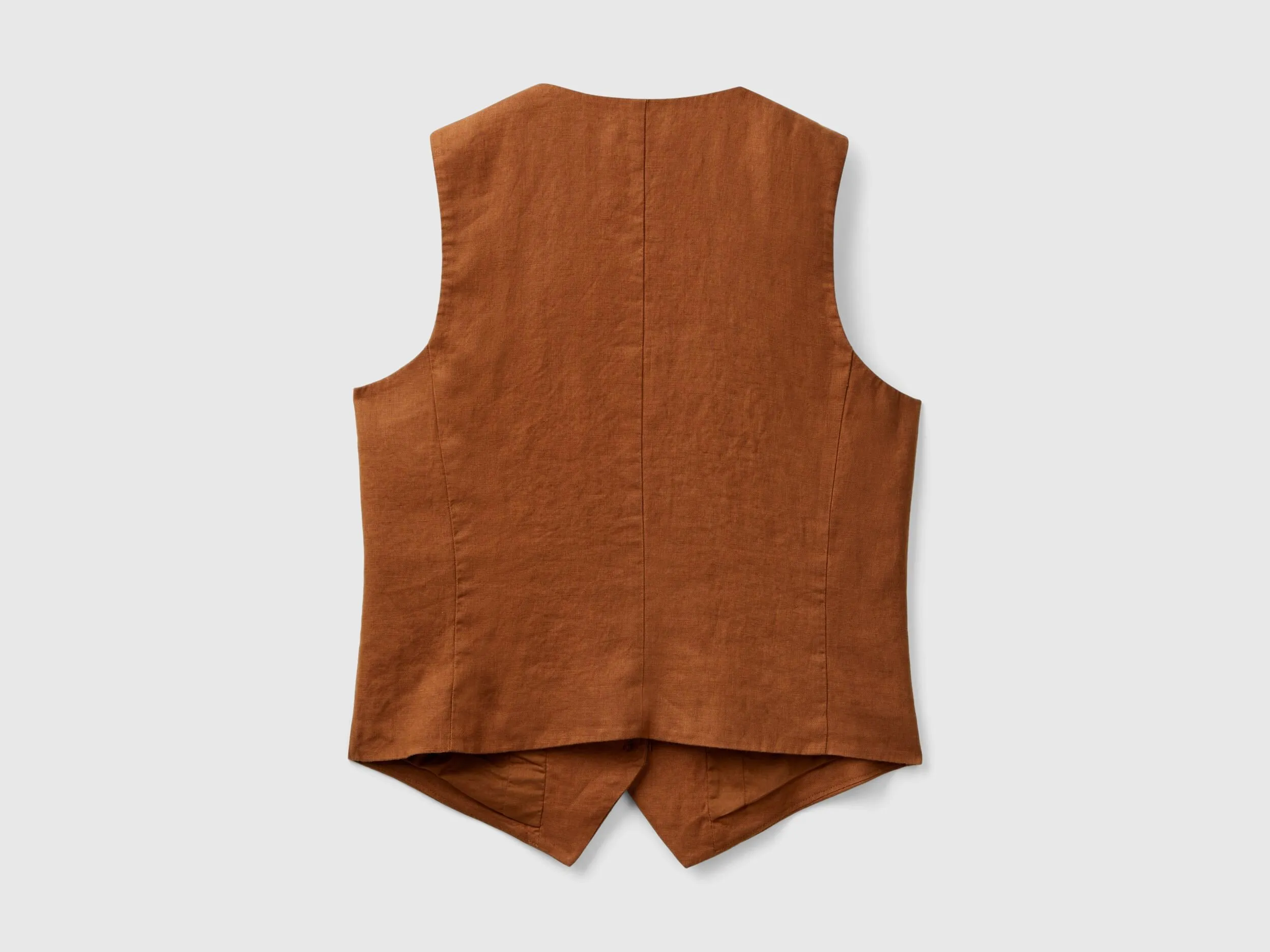 Chaleco de puro lino