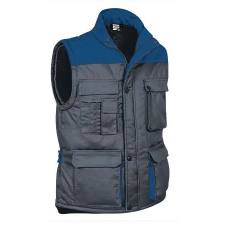 CHALECO THUNDER GRIS CEMENTO/AZUL ROYAL TM