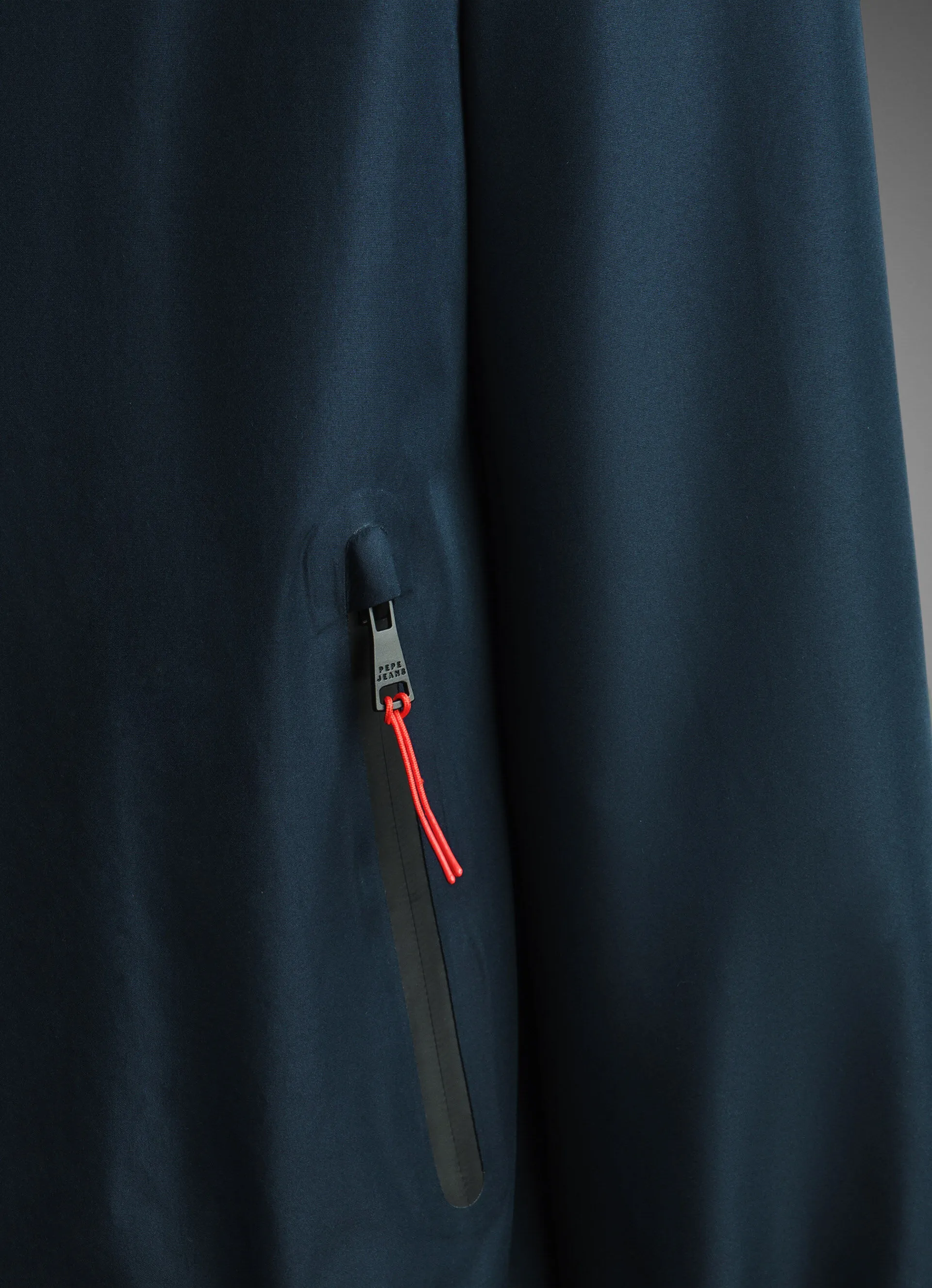 chaqueta cortavientos acolchada