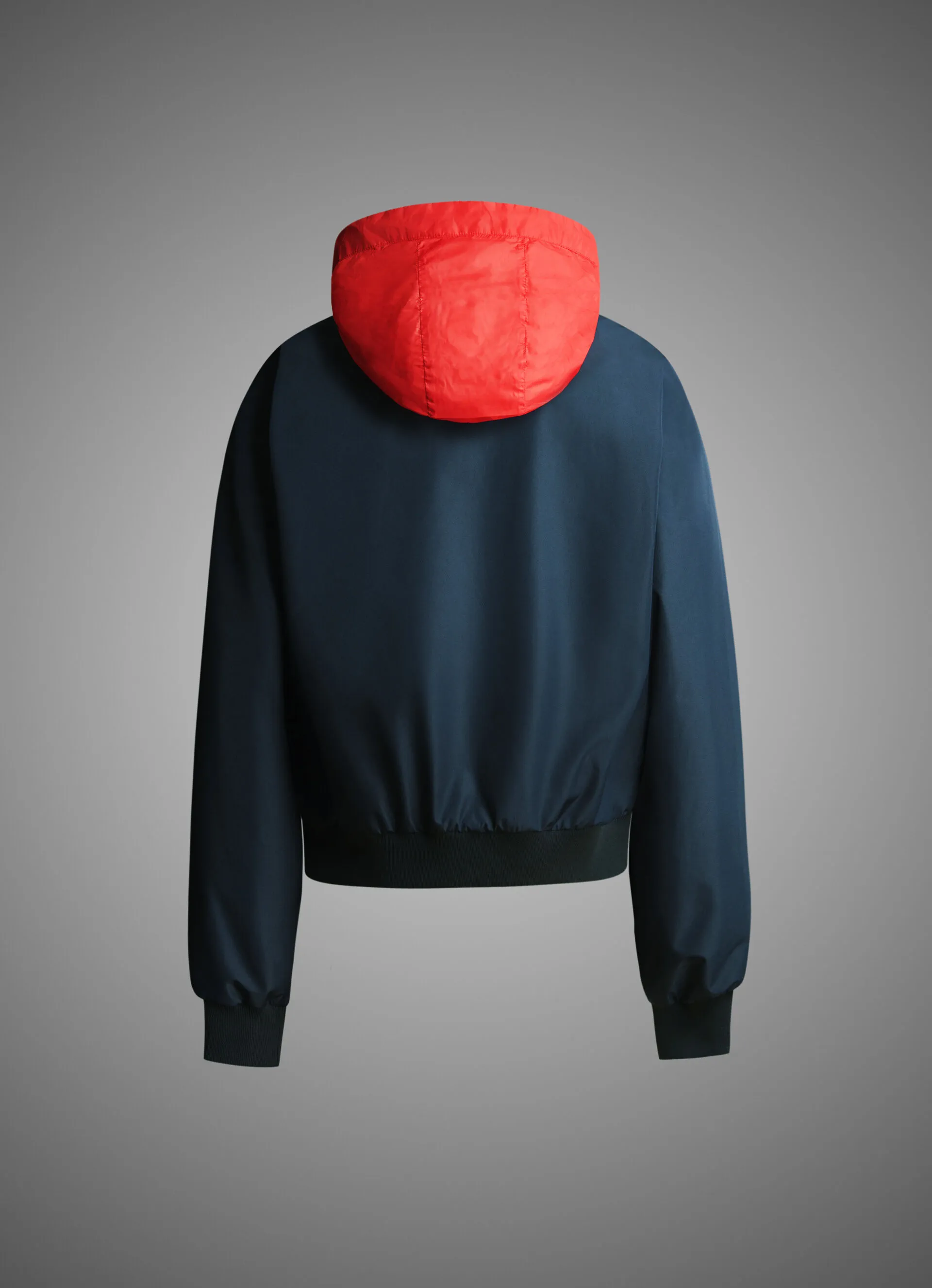 chaqueta cortavientos acolchada