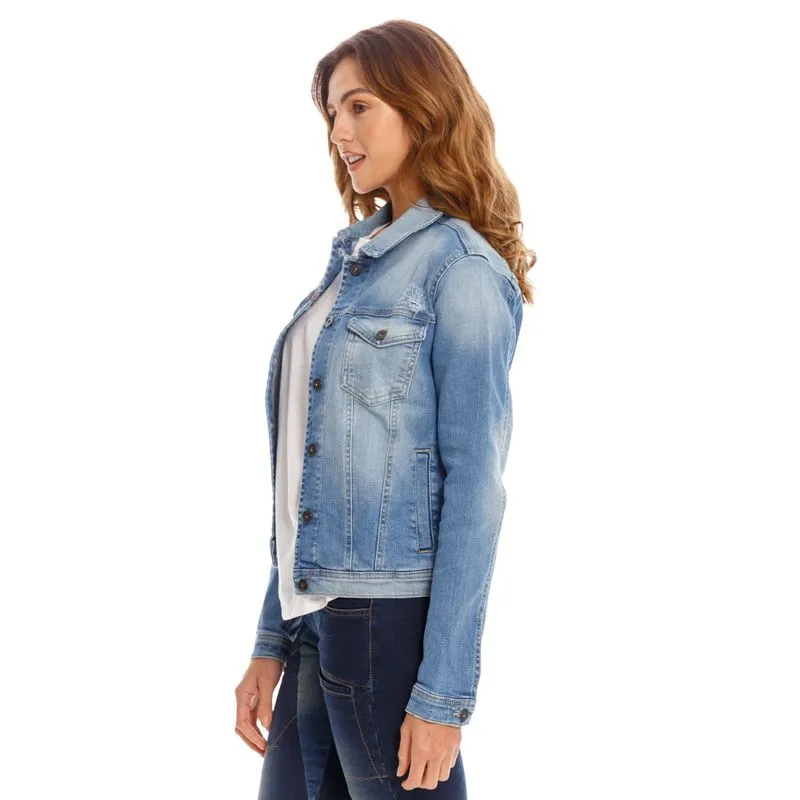 Chaqueta Denim Para Mujer Girbaud