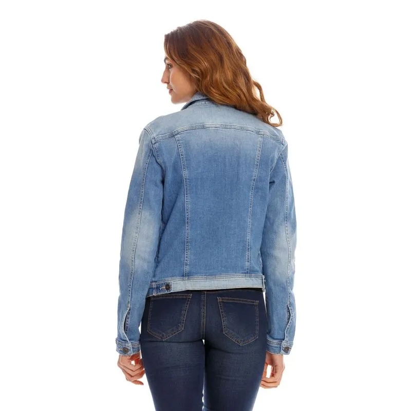 Chaqueta Denim Para Mujer Girbaud
