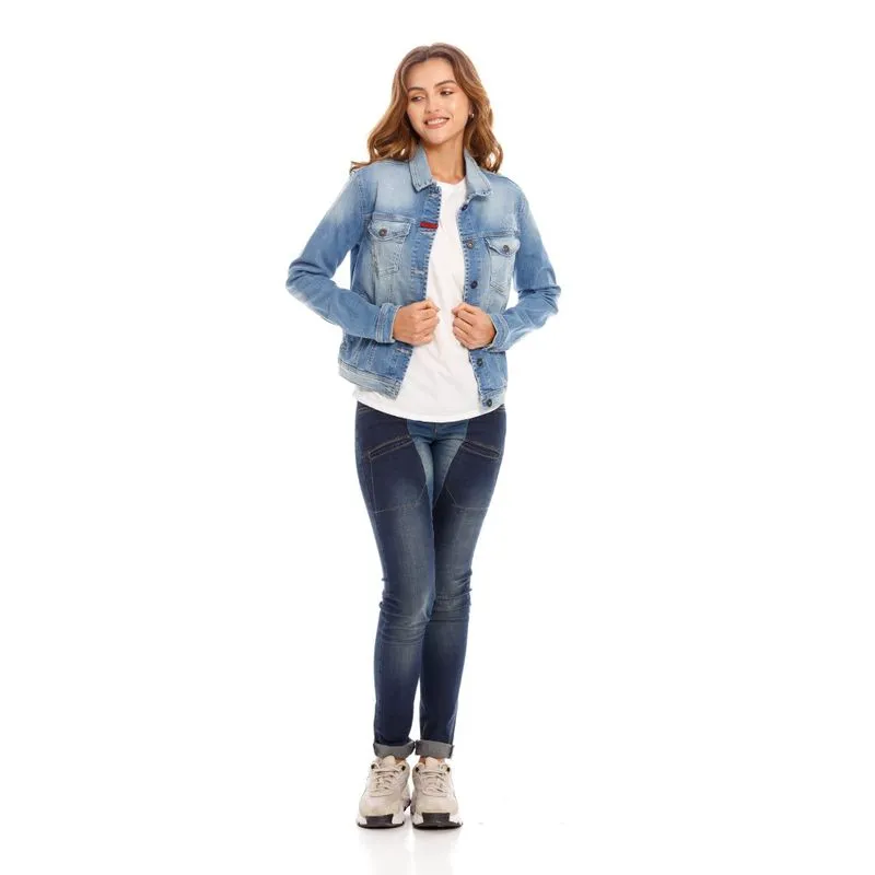 Chaqueta Denim Para Mujer Girbaud