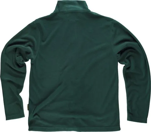 Chaqueta forro polar cierre cremallera 160gr Verde