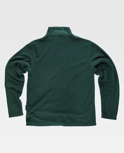 Chaqueta forro polar cierre cremallera 160gr Verde