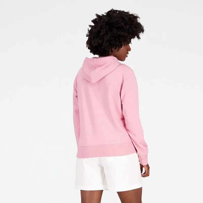Chaqueta Padded Para Mujer Essentials Logo Hoodie New Balance 57541