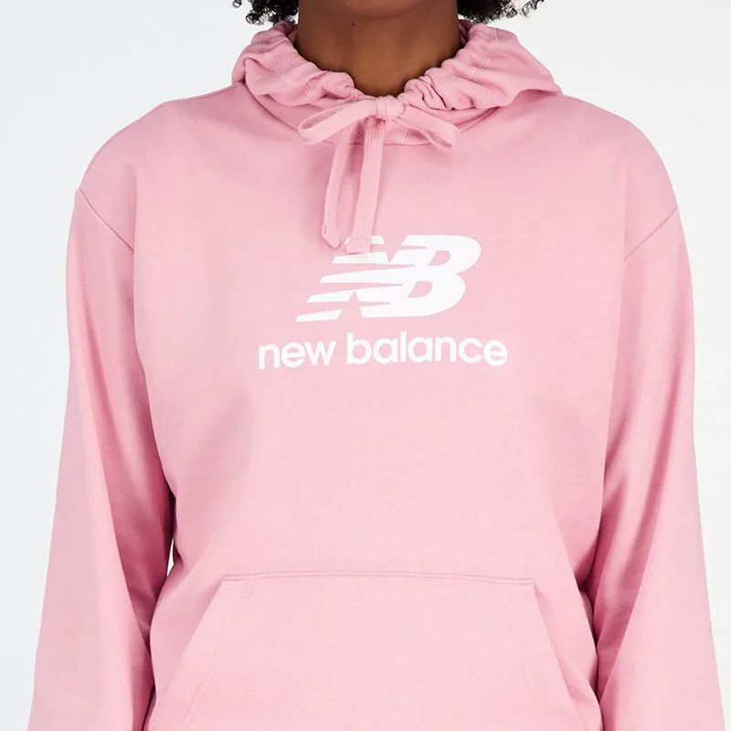 Chaqueta Padded Para Mujer Essentials Logo Hoodie New Balance 57541