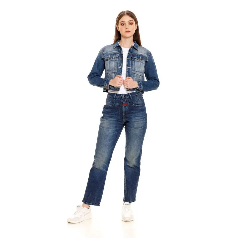 Chaqueta Para Mujer Denim Girbaud