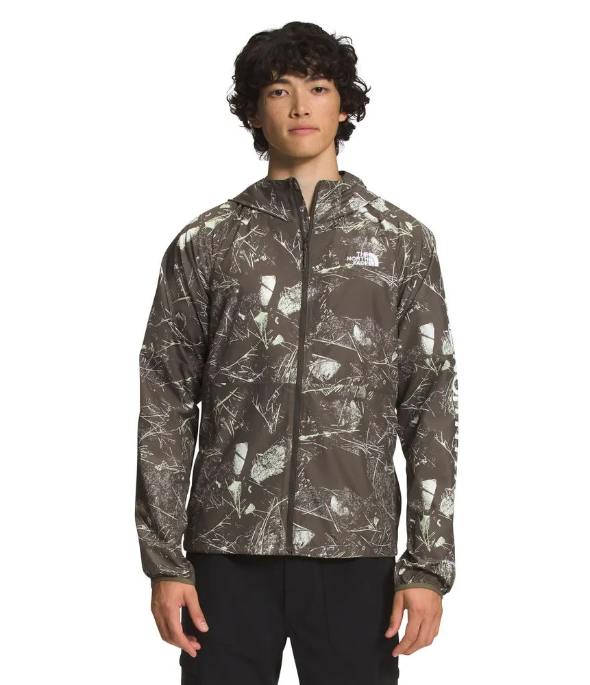 Chaqueta Printed Flyweight Hoodie 2.0 Verde Hombre The North Face