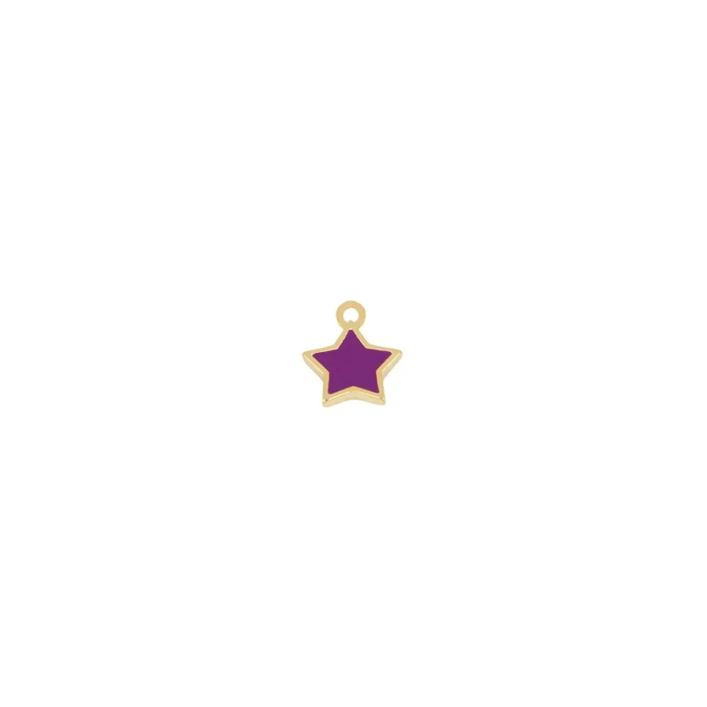 Charm Star Lavanda Oro