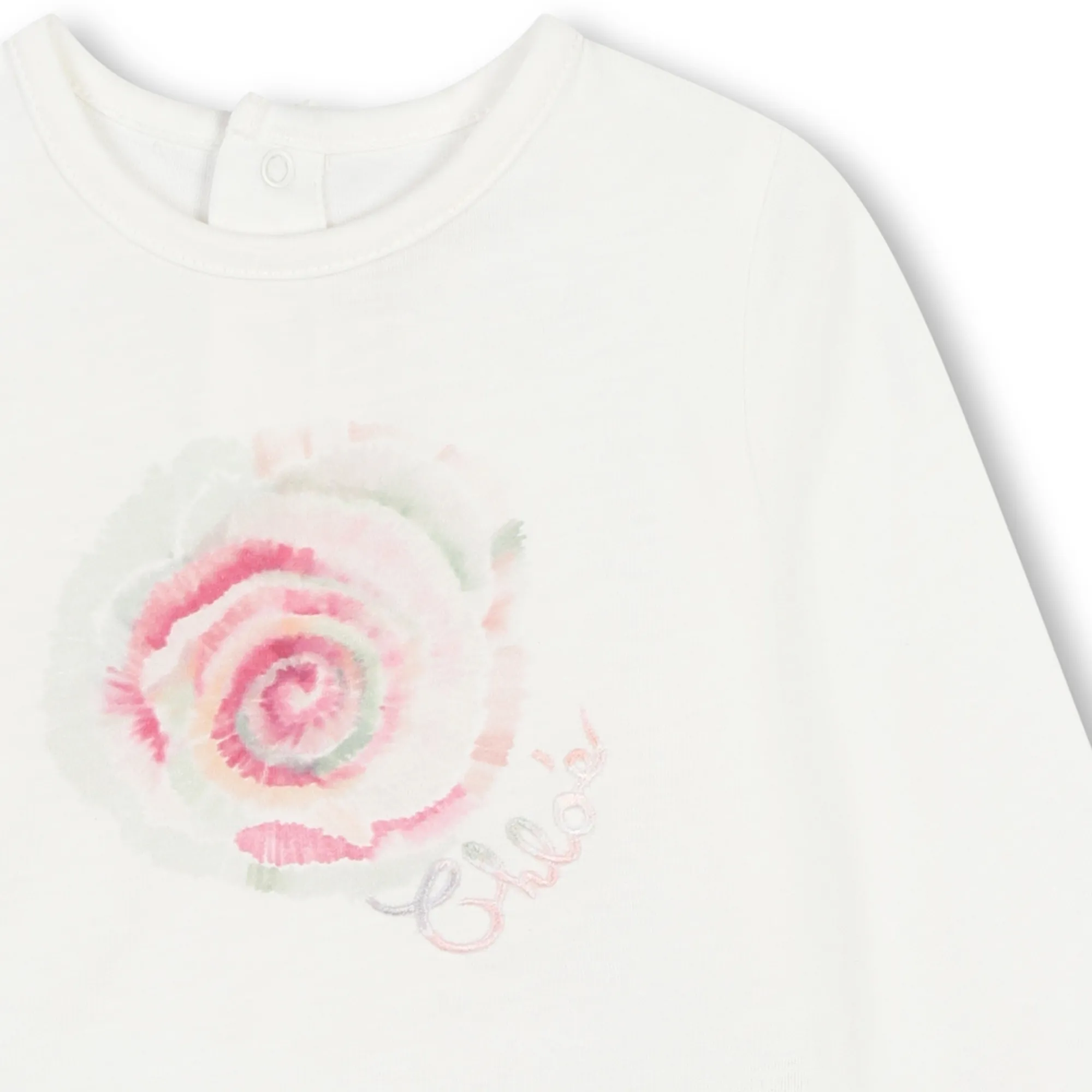 CHLOE Camiseta con logo bordado