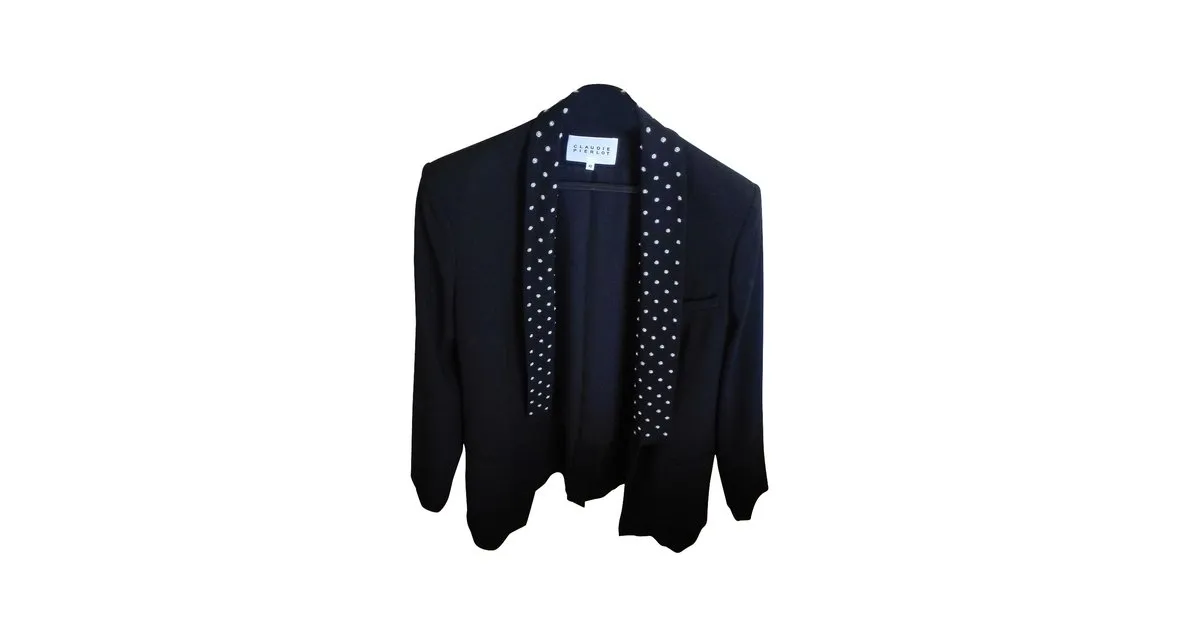 Claudie Pierlot Chaquetas Negro 