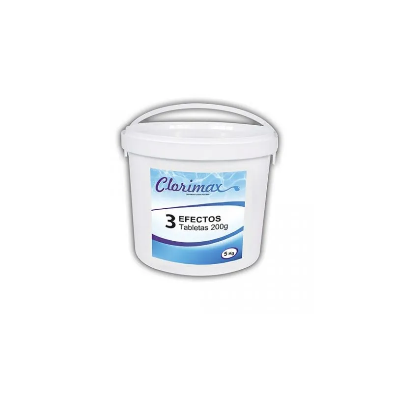CLORIMAX 3 EFECTOS TABLETA 200 G 5 KG  CLORIMAX