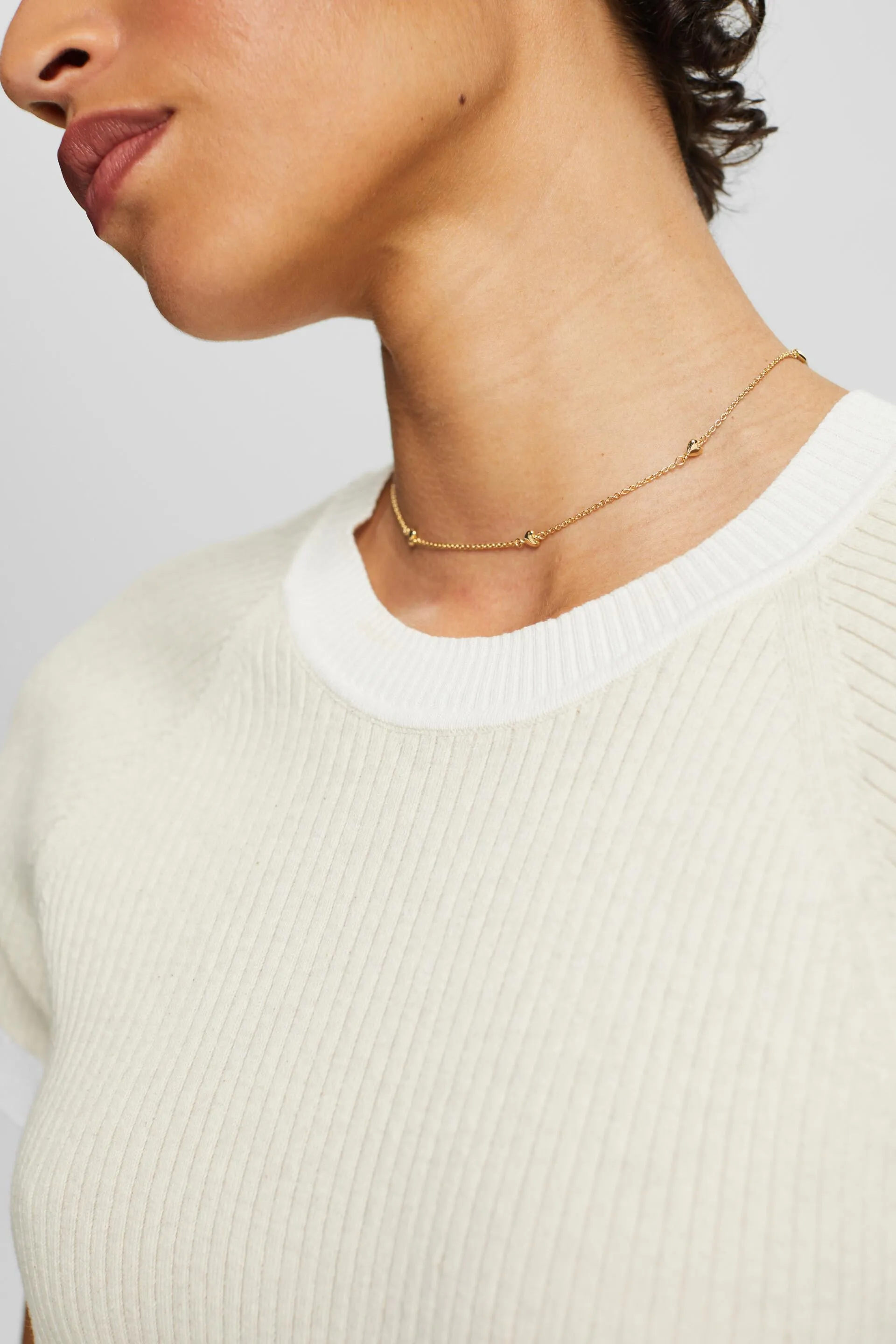 Collar con colgante de corazón